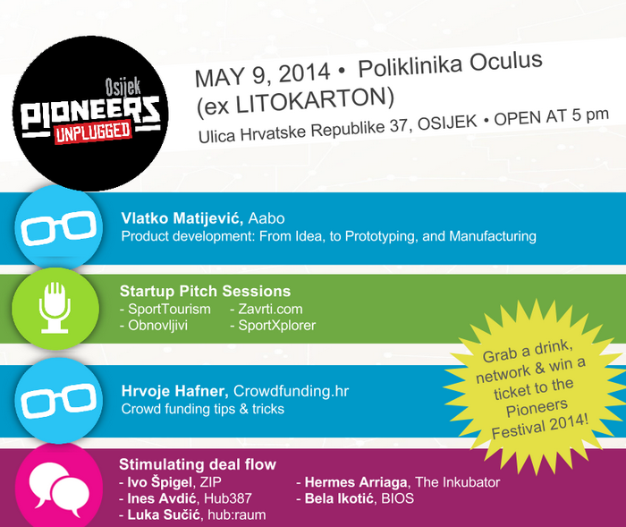 Pioneers Unplugged Osijek - vizual